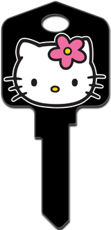 Hello Kitty Black Key